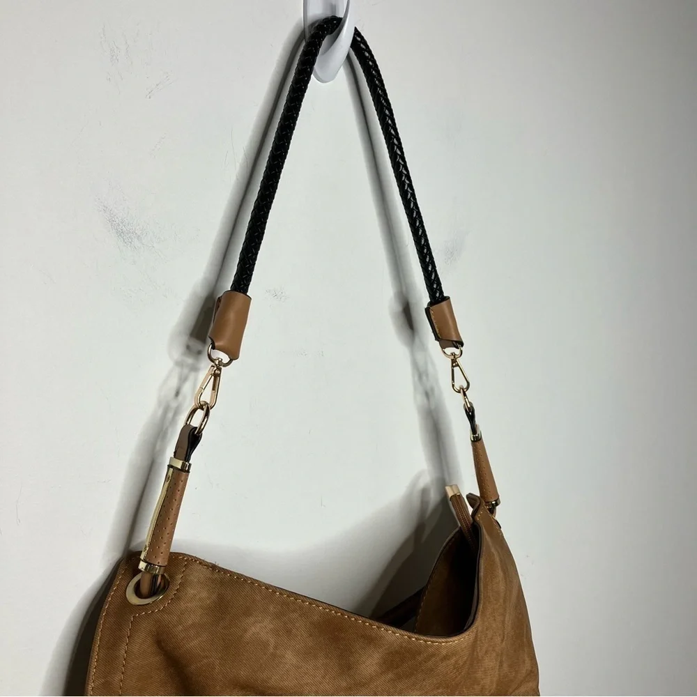 Mellow World‎ coated canvas tote hobo bag large